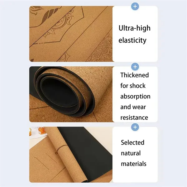 Eco Friendly Cork Yoga Mat for Comfortable and Healthy Worko