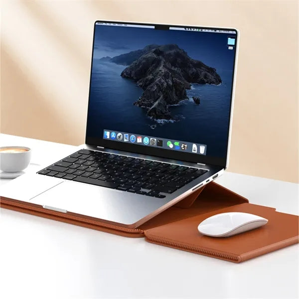 15 Inch Laptop Sleeve Bag Multi Function Stand Portable Case