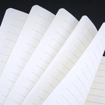 A5 Textured Notebook with with External Pen Holder Strap