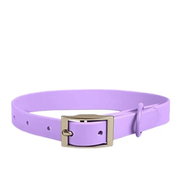 Customizable Pet Collar with Adjustable Strap and Logo