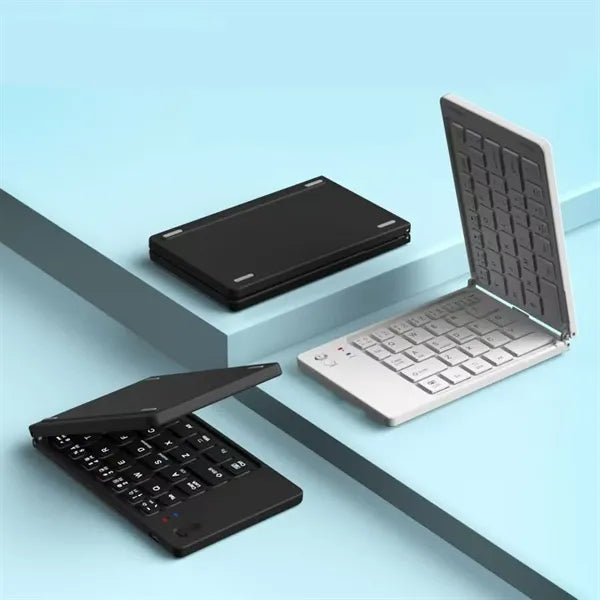 Foldable Wireless Keyboard for Easy Travel and Convenience