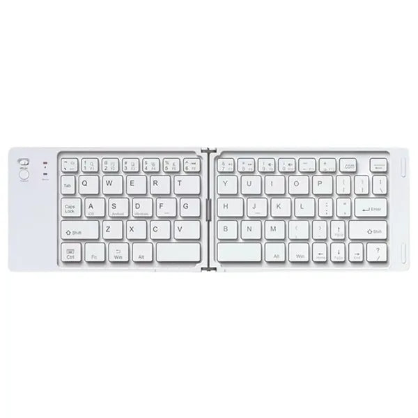 Foldable Wireless Keyboard for Easy Travel and Convenience