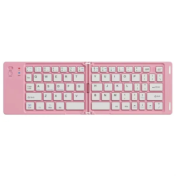 Foldable Wireless Keyboard for Easy Travel and Convenience
