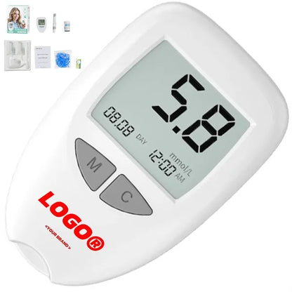 Blood Glucose Monitor Testing Kit With Strips And Lancets