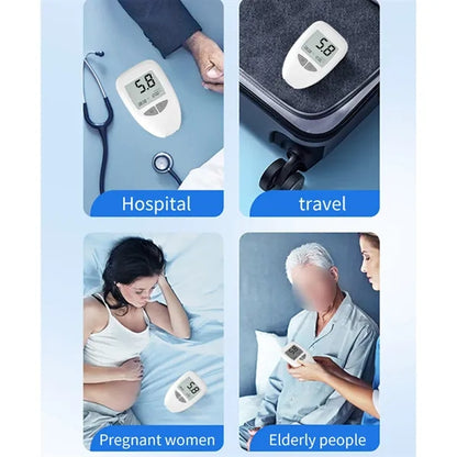 Blood Glucose Monitor Testing Kit With Strips And Lancets