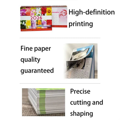 Customizable Desk Calendar with Company Logo for Promotion