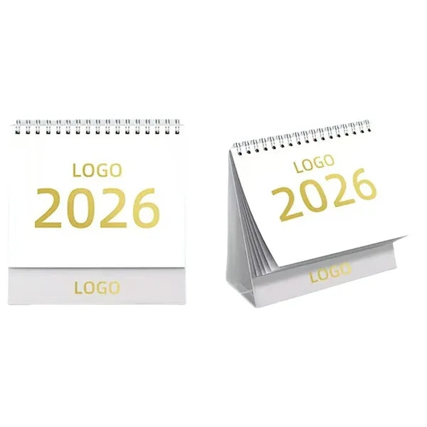 Customizable Desk Calendar with Company Logo for Promotion