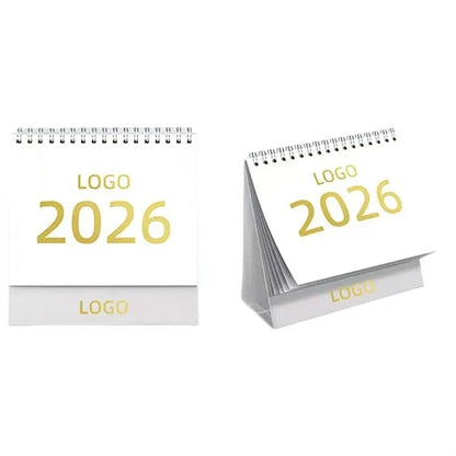 Customizable Desk Calendar with Company Logo for Promotion
