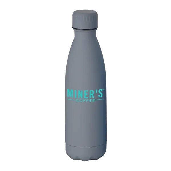 17 oz. Vacuum Insulated Matte Soft Touch Steel Bottle