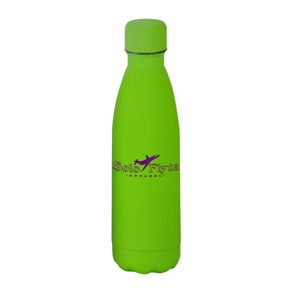 17 oz. Vacuum Insulated Matte Soft Touch Steel Bottle