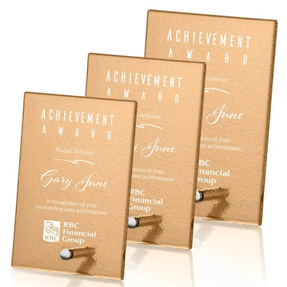 Atchison Russet Rectangle Award - Silver