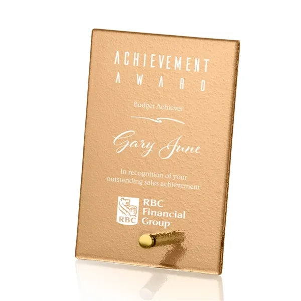 Atchison Russet Rectangle Award - Gold