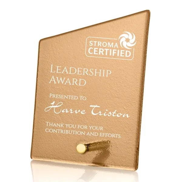 Atchison Russet Slant Award - Gold