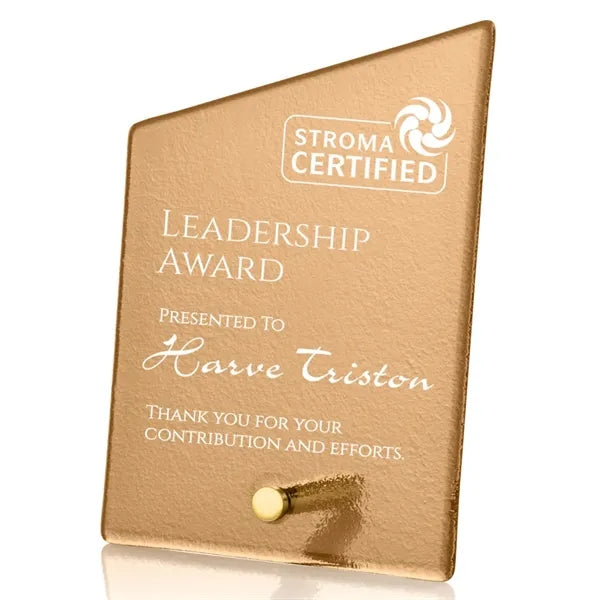 Atchison Russet Slant Award - Gold