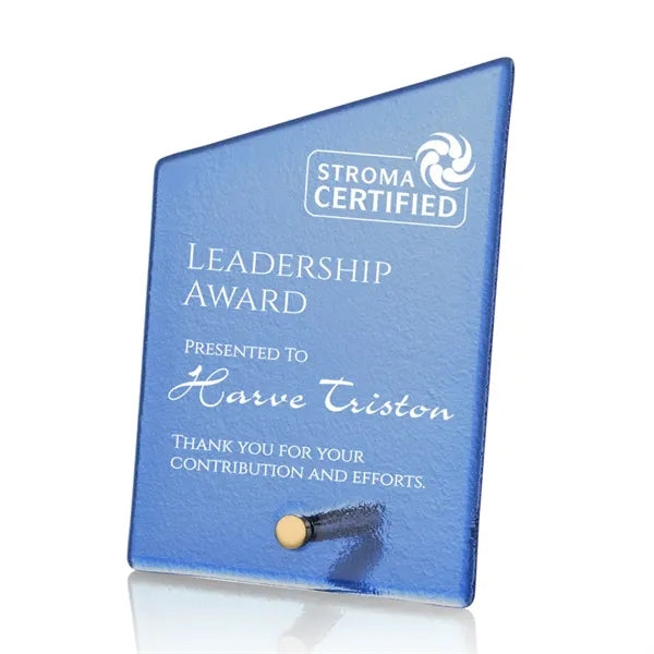 Atchison Blue Slant Award - Gold