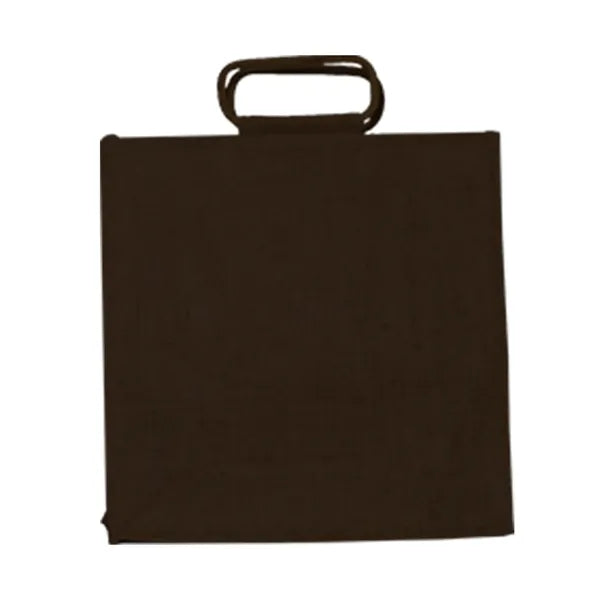 All Natural Jute Bag With Cane Handles