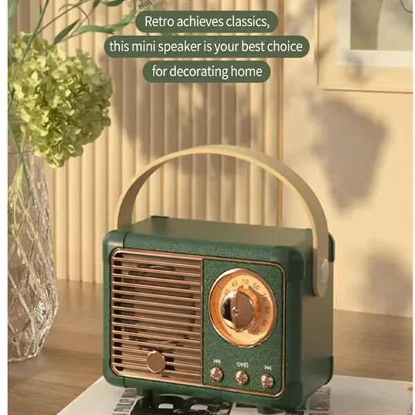 Vintage Retro Wireless Mini Bluetooth Speaker