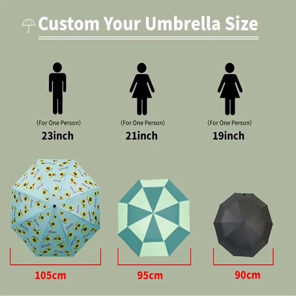 Auto Open Wood Shaft and Hook Handle Umbrella