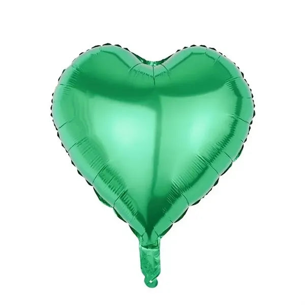 18" Party Decor Heart Shaped Mylar Foil Balloons