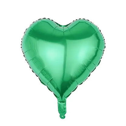 18" Party Decor Heart Shaped Mylar Foil Balloons