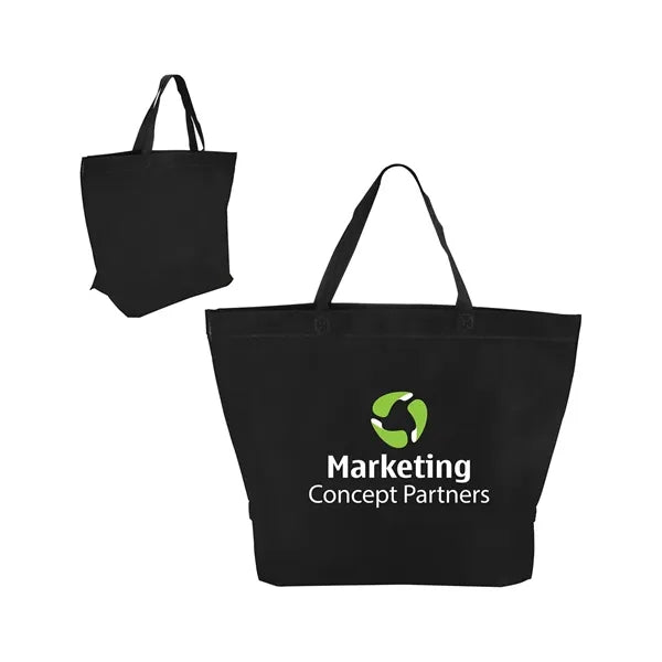 Two-Tone Heat Sealed Non-Woven Tote Bag