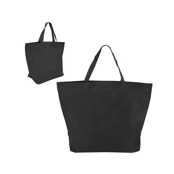 Two-Tone Heat Sealed Non-Woven Tote Bag