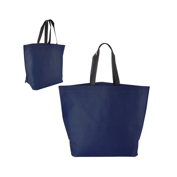 Two-Tone Heat Sealed Non-Woven Tote Bag