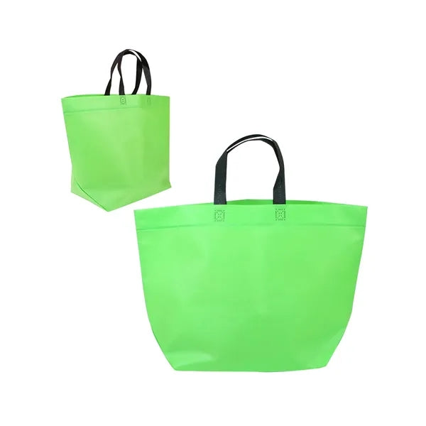Two-Tone Heat Sealed Non-Woven Tote Bag