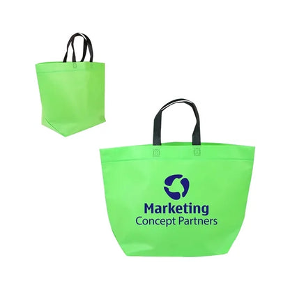 Two-Tone Heat Sealed Non-Woven Tote Bag
