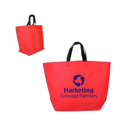Two-Tone Heat Sealed Non-Woven Tote Bag
