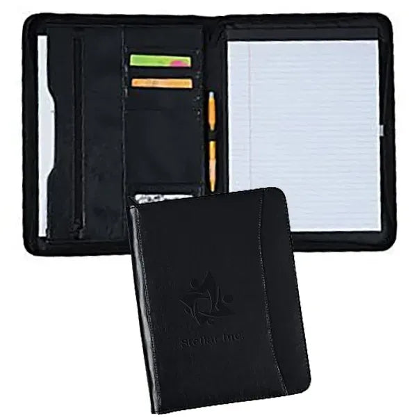 Zippered Portfolio - Leather