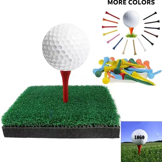 Wooden golf tee