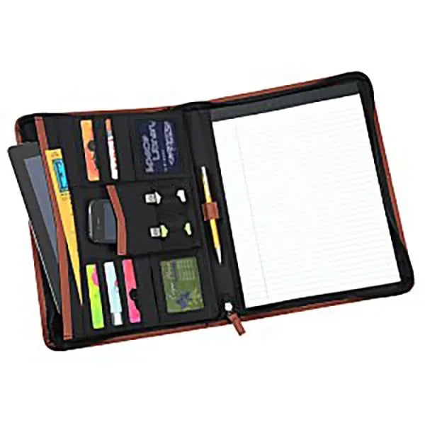 Pedova Zippered Padfolio
