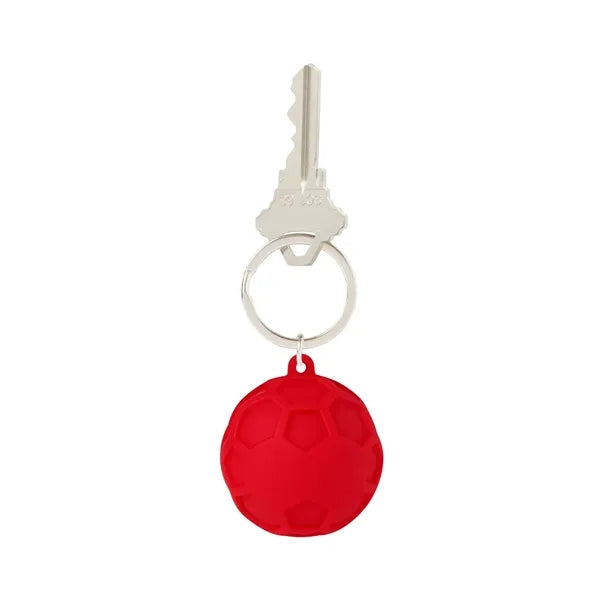 Silicone Squish Ball Keychain