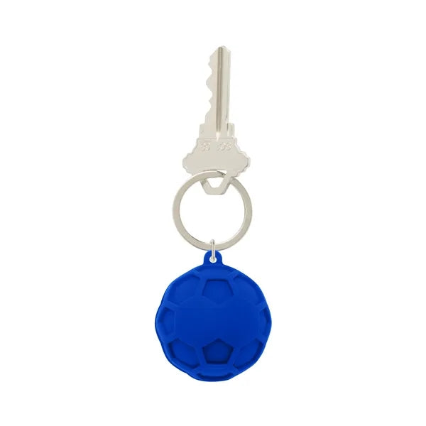 Silicone Squish Ball Keychain