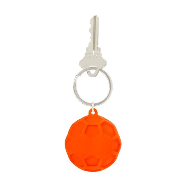 Silicone Squish Ball Keychain