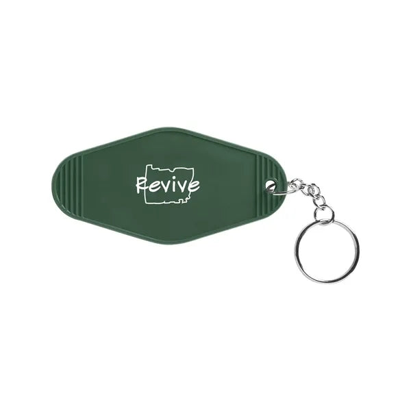 Recycled ABS Motel Keychain