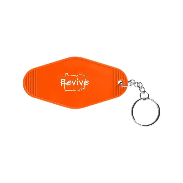 Recycled ABS Motel Keychain