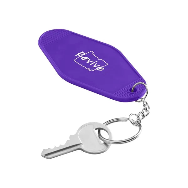 Recycled ABS Motel Keychain