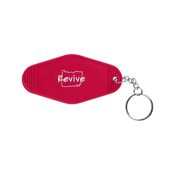 Recycled ABS Motel Keychain