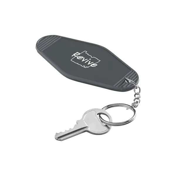 Recycled ABS Motel Keychain