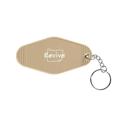 Recycled ABS Motel Keychain