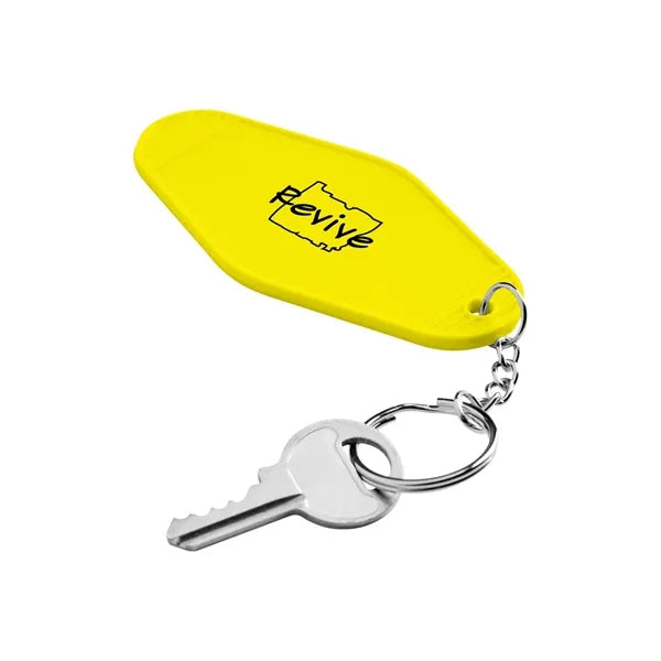 Recycled ABS Motel Keychain