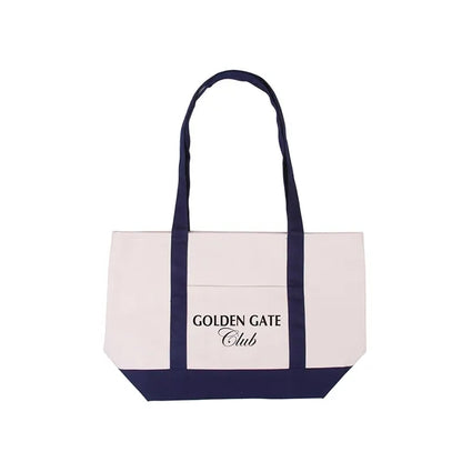 Cotton Canvas Boat Tote Bag