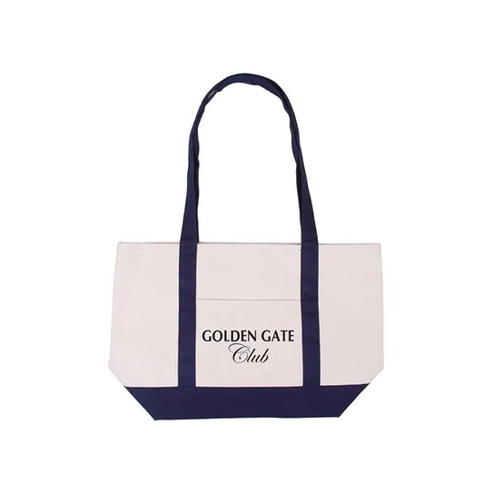 Cotton Canvas Boat Tote Bag