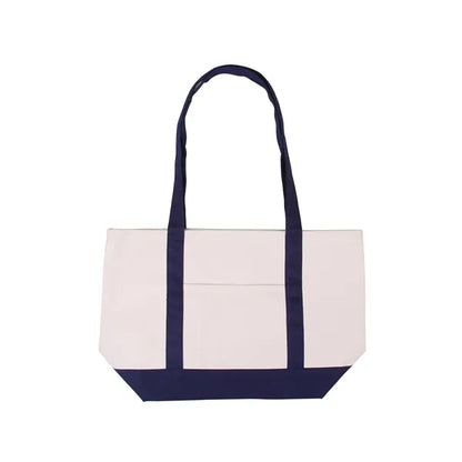 Cotton Canvas Boat Tote Bag