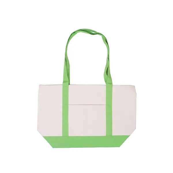 Cotton Canvas Boat Tote Bag