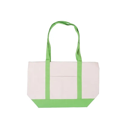 Cotton Canvas Boat Tote Bag