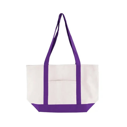 Cotton Canvas Boat Tote Bag