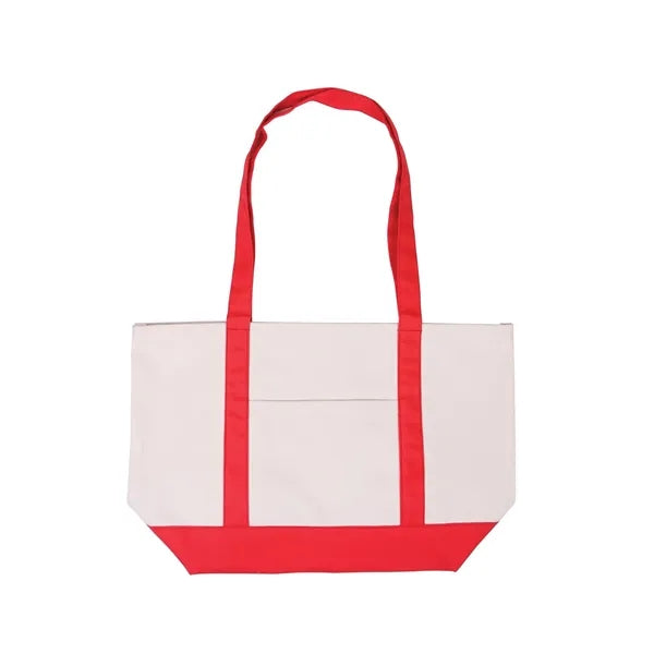 Cotton Canvas Boat Tote Bag